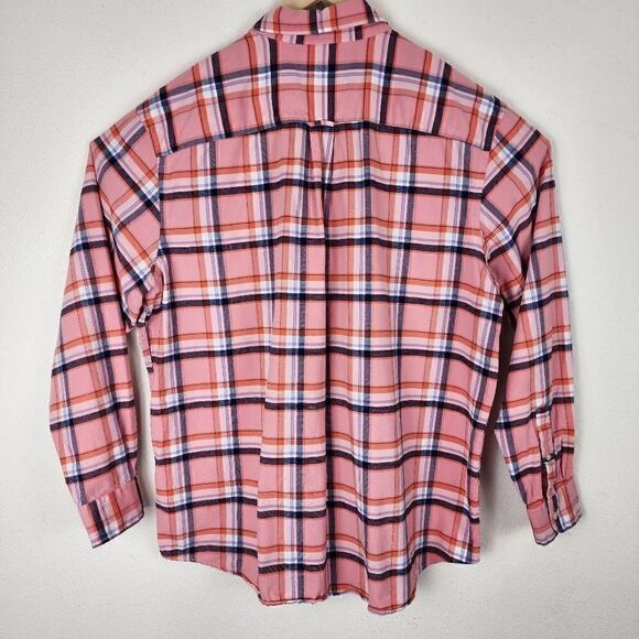 Saddlebred Vintage Oxford Men's Multicolor Long Sleeve Plaid Shirt Size 2XXL - Picture 2 of 4